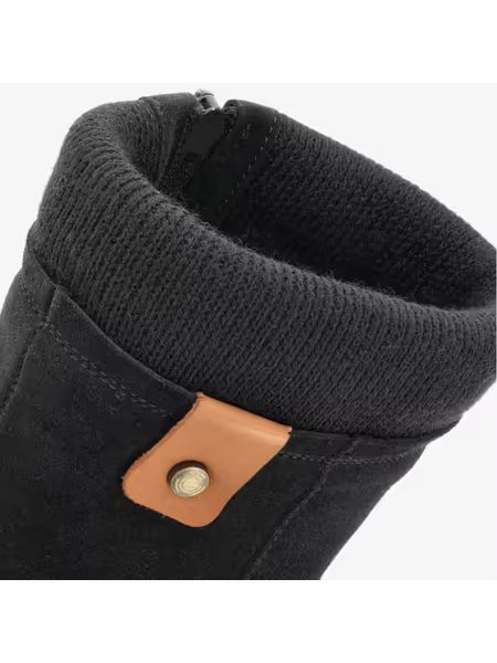 Dámské Barefoot Zateplené Boty GROUNDIES® ICELAND Černé