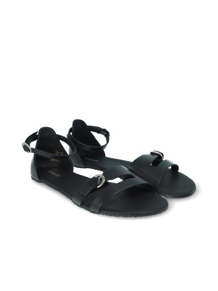 ANGLES THEMIS Black | Dámské barefoot sandály