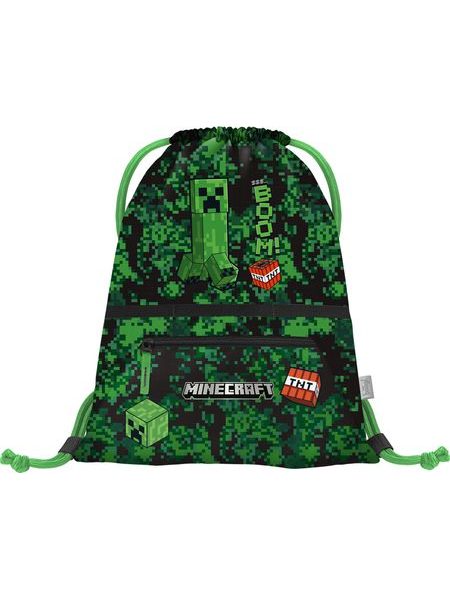 BAAGL Sáček s kapsou Minecraft Boom