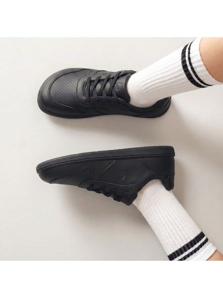 Adidași barefoot pentru copii Be Lenka Scoot Junior negri