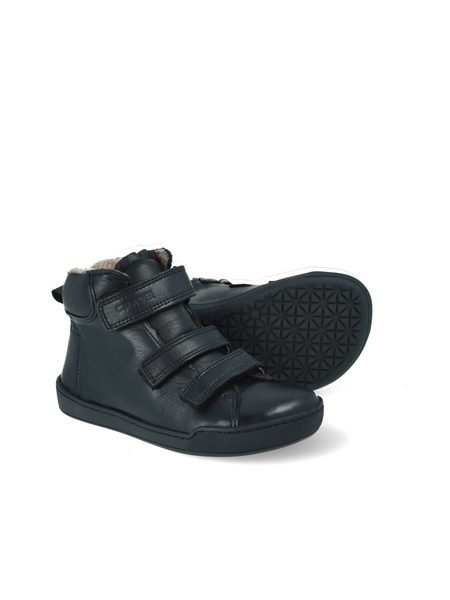 CRAVE SNOWFIELD Black | Dětské zimní zateplené barefoot boty 64