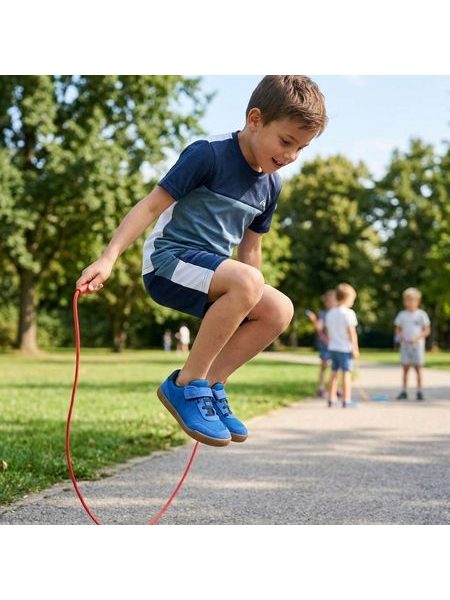 RAYVE CUPERTINO JUNIOR Blue | Dětské barefoot tenisky