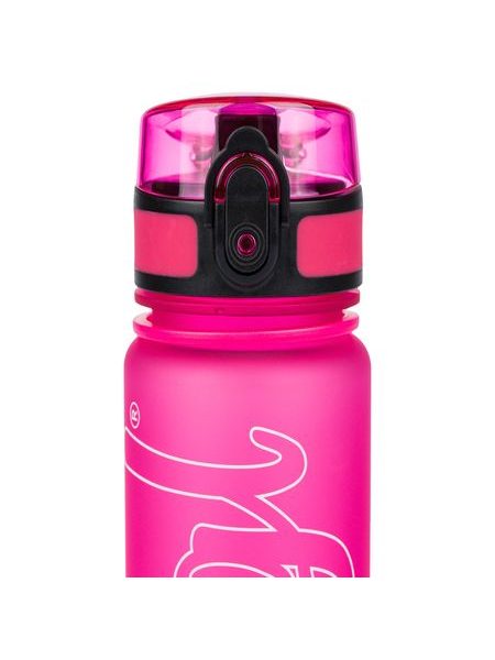 BAAGL Tritanová láhev na pití Logo - růžová, 500 ml