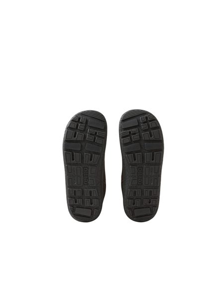 REIMA LOIKKII Black | Dětské barefoot zimní boty
