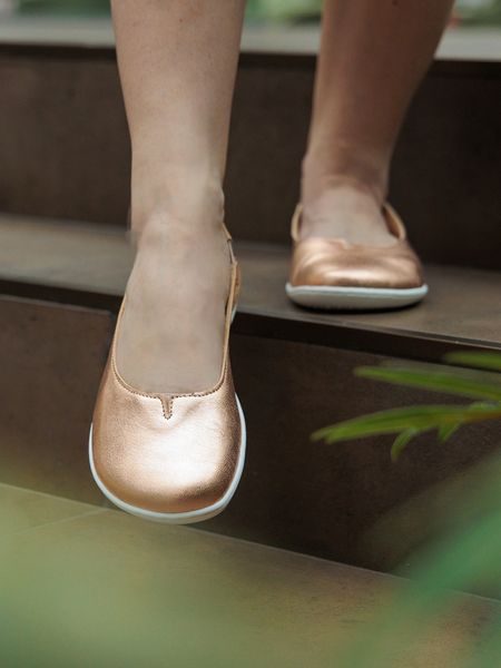 Balerini barefoot pentru femei BE LENKA BELLISSIMA 2.0 roz auriu