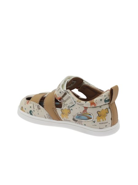 BEPPI SAPATO CASUAL BEBE Béžové | Dětské barefoot sandály