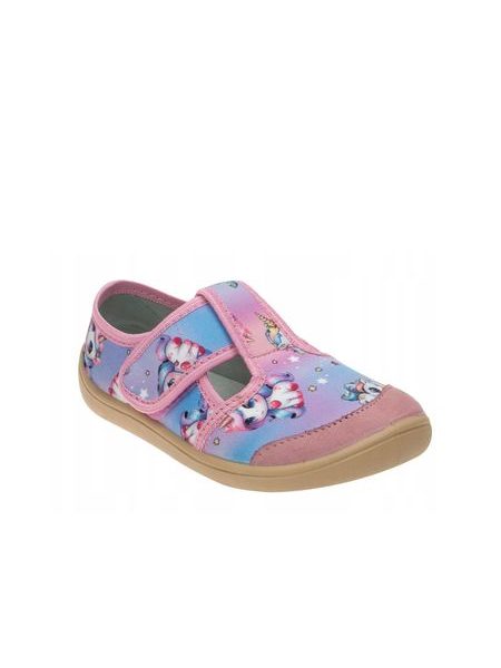 Dětské Barefoot Přezůvky RAYVE JOY Blue Unicorn