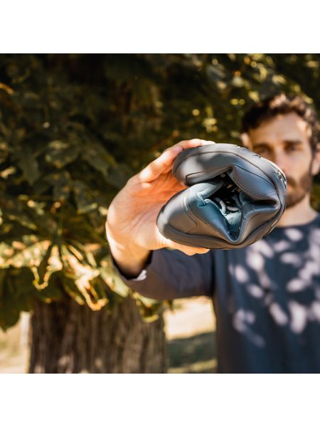 Barefoot Outdoorové Voděodolné Boty GROUNDIES® All Terrain Low Modré