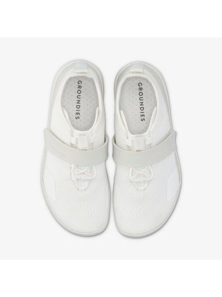 Barefoot Sportovní Boty GROUNDIES® G-Flex Krémové