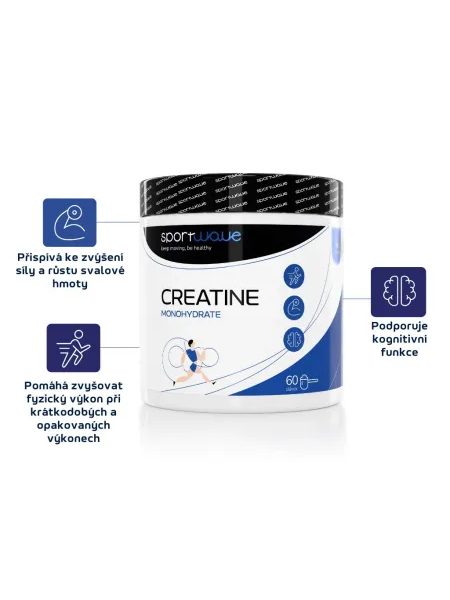 KREATIN CREATINE MONOHYDRATE 300 g – na podporu síly a regenerace
