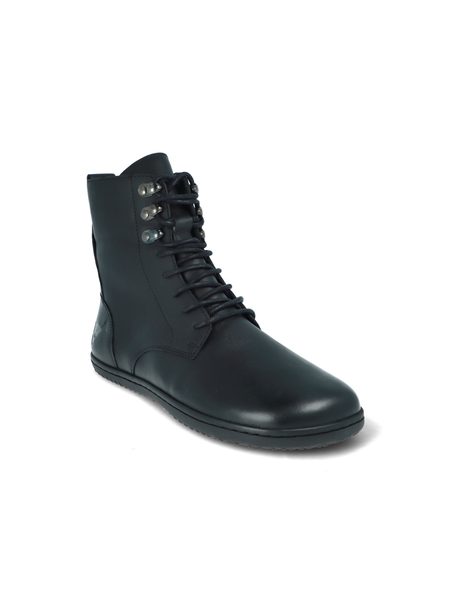 Barefoot Zateplené kotníkové boty ANGLES ORPHEUS WINTER ZIP 2.0 černé