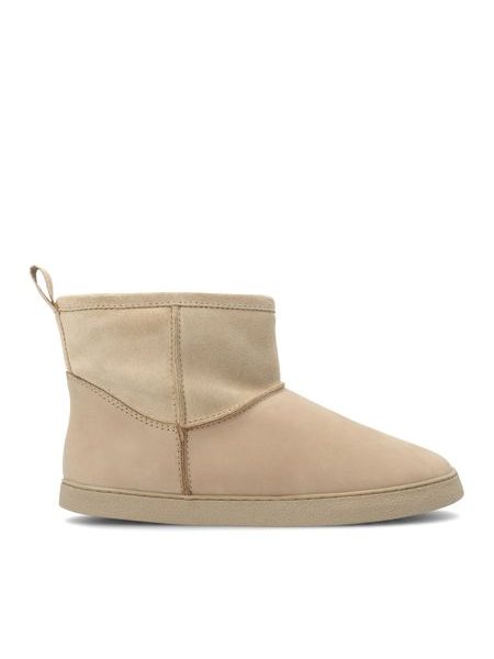 Dámské Barefoot Zateplené Boty GROUNDIES® COZY BOOT Béžové