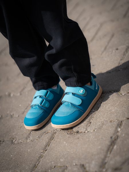 Baskets barefoot enfant Be Lenka Bounty Kids turquoise