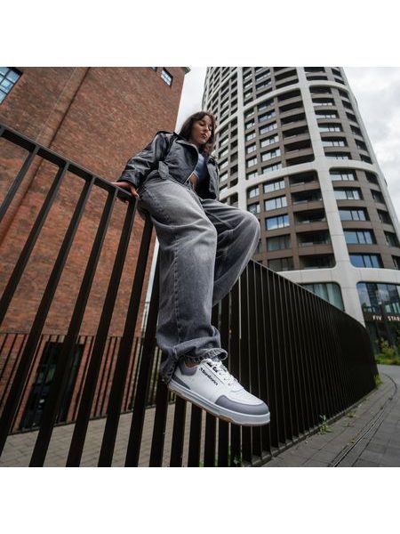 Adidași barefoot Barebarics Wave alb și gri
