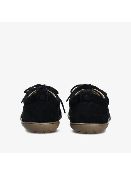 Barefoot Mokasíny GROUNDIES® Cricket Černé