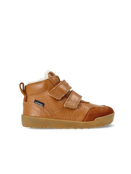 Dětské Barefoot zimní zateplené boty RAYVE TALINN 3.0 hnědé koňakové