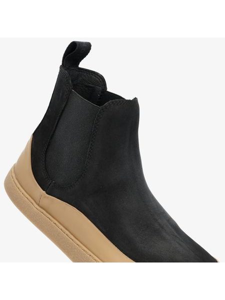 Dámské Barefoot Chelsea GROUNDIES® SIENNA Černá Béžová