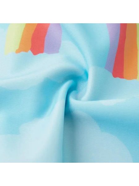 REIMA DÍVČÍ JEDNODÍLNÉ PLAVKY KORFU UV Light turquoise 4