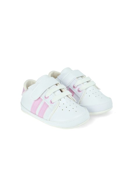 MINISSA BABY SHOES Pink Stripes