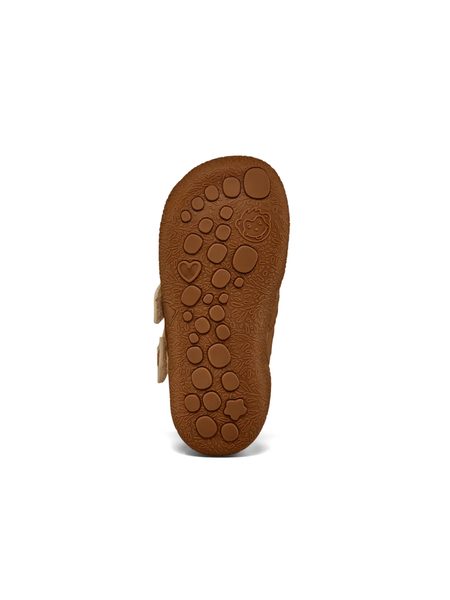 AFFENZAHN PREWALKER MIDBOOT VEGAN SNUGGY Affenzahn Brown | Dětské první barefoot zateplené botičky