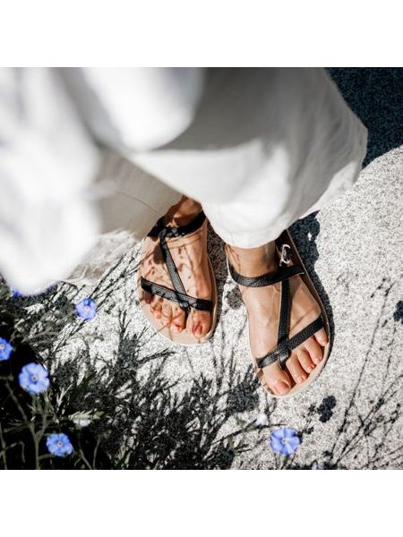 FRODDO SANDAL FLEXY W Black | Barefoot sandály