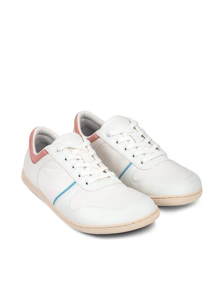 Ténis barefoot Be Lenka Echo branco e rosa (Vegan)