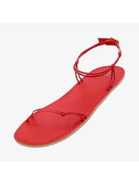 Dámské Barefoot Sandály GROUNDIES® Cadiz Červené