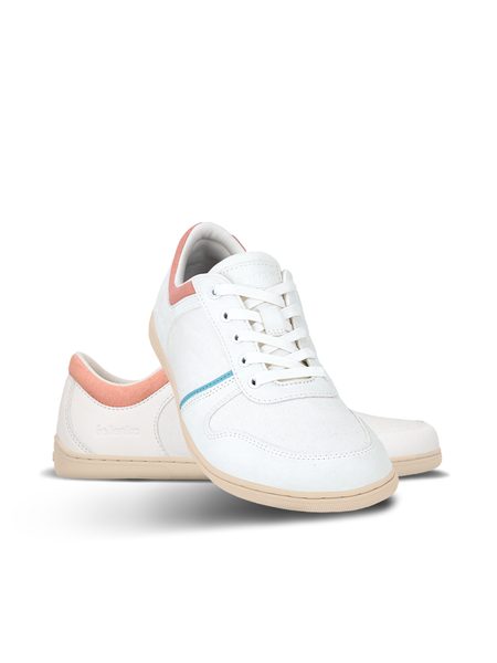 Ténis barefoot Be Lenka Echo branco e rosa (Vegan)