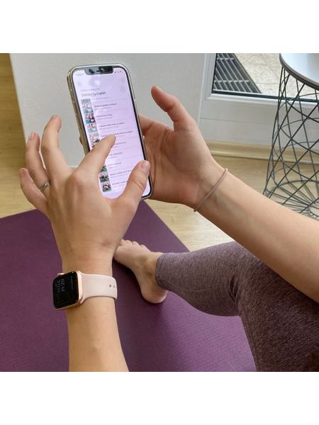 MOBILNÍ APLIKACE: PROGRAMY CVIČENÍ V TĚHOTENSTVÍ – ZAČÁTEČNICE 55