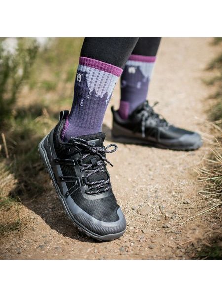 XERO SHOES SCRAMBLER TRAIL LOW WP Black / Asphalt | Barefoot outdoorové boty