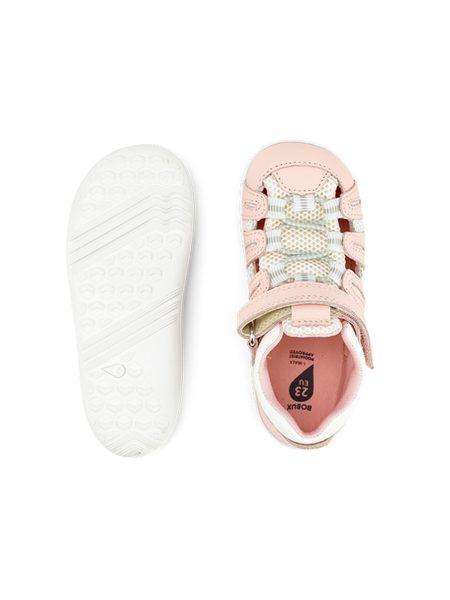 BOBUX SUMMIT Seashell White | Dětské barefoot sandály