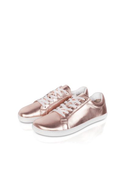SHAPEN TENISKY FEELIN Uni Rose Gold Leather | Dámské barefoot tenisky