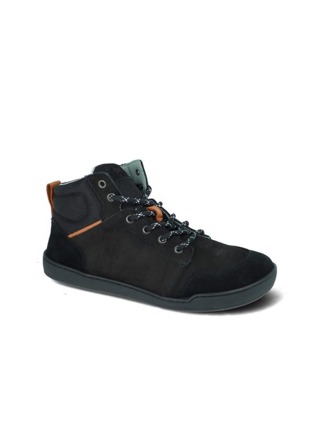 CRAVE BILBAO Black | Kotníkové barefoot boty