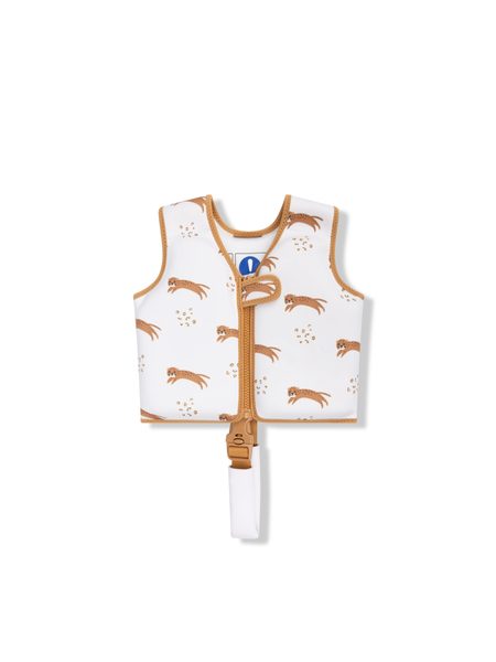 ZÁCHRANNÁ VESTA PRO DĚTI Brown Leopard 1-2 roky
