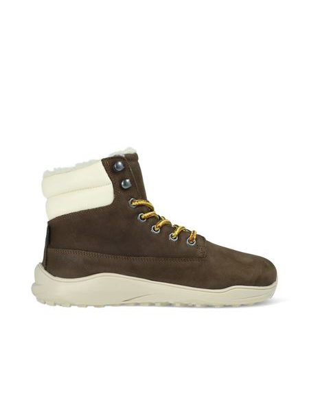 Botas barefoot de cano baixo forradas RAYVE UTAH 3.0 caqui