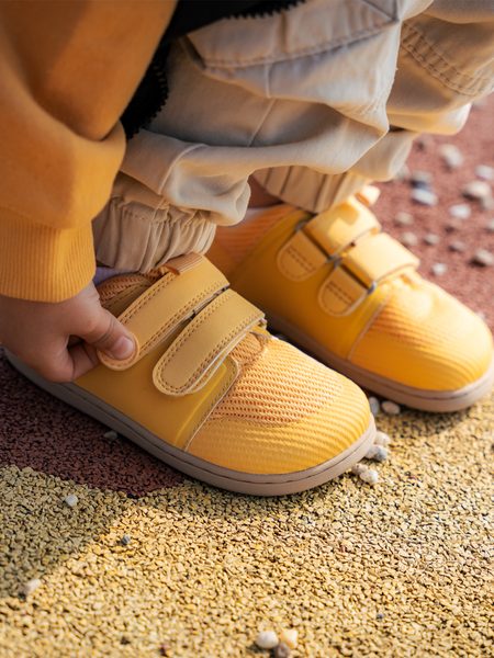 Baskets barefoot enfant Be Lenka Bounty Kids jaunes