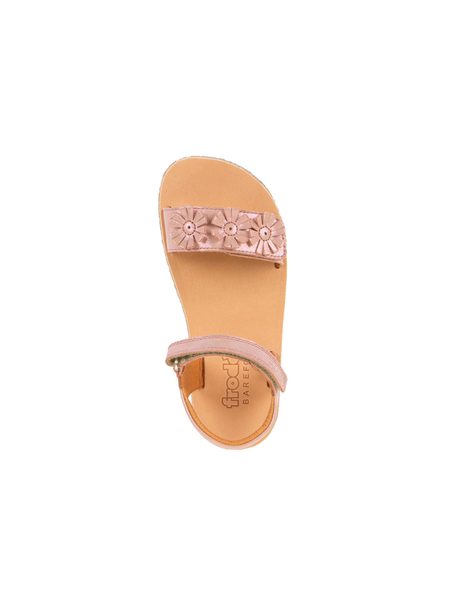 FRODDO SANDAL FLEXY FLOWER II Pink Shine | Barefoot sandály