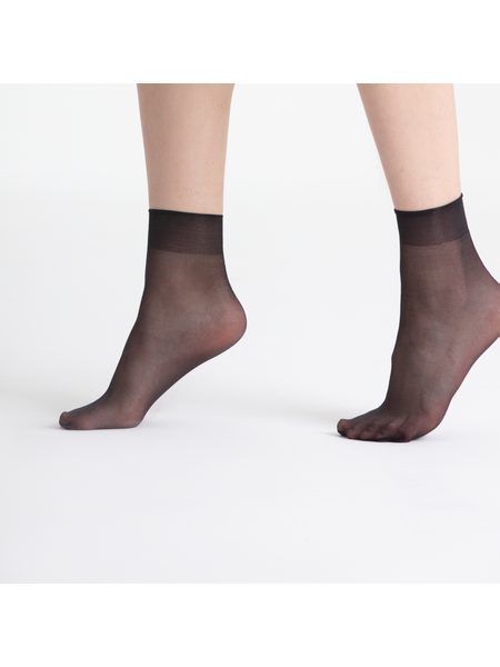 PONOŽKY NADOTEC ZEMĚ 8 DEN Černá