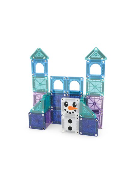MAGNETICKÁ STAVEBNICE MICROMAGS WINTER WONDERLAND TRAVEL SET 26 DÍLŮ