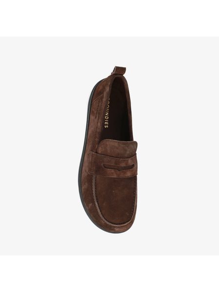 Barefoot Polobotky GROUNDIES® Brisbane Čokoládové