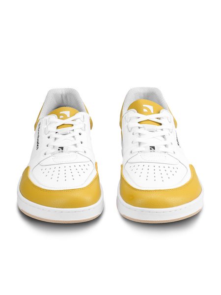 Adidași barefoot Barebarics Wave albi cu galben