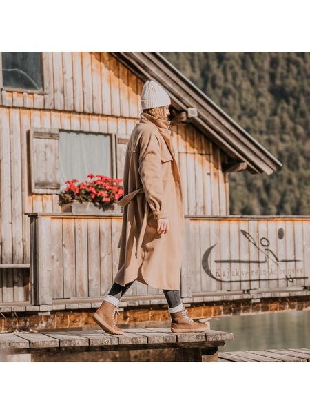 BE LENKA WINTER 3.0 Walnut Brown | Zimní zateplené barefoot boty