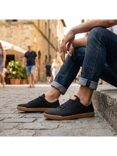 RAYVE WOODSTOCK Black | Barefoot tenisky