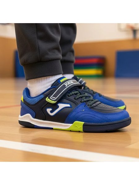 Joma TOP FLEX JUNIOR BAREFOOT 2603 NAVY BLUE INDOOR | Dětské barefoot tenisky