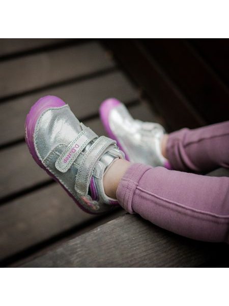 D.D.STEP S073-51424 CELOROČNÍ TENISKY Silver