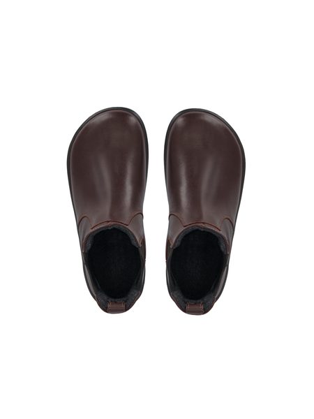 BE LENKA ENTICE NEO Dark Brown & Black | Dámské barefoot chelsea boty