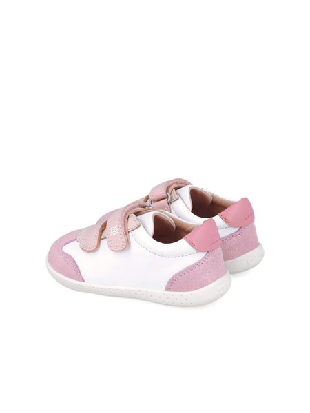 GARVALÍN TENISKY CASUAL White/Pink | Dětské barefoot tenisky 4