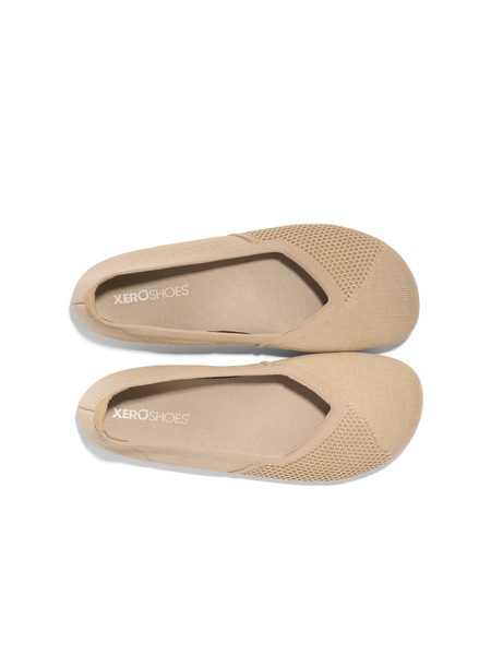 XERO SHOES PHOENIX KNIT W Irish Cream | Dámské barefoot baleríny