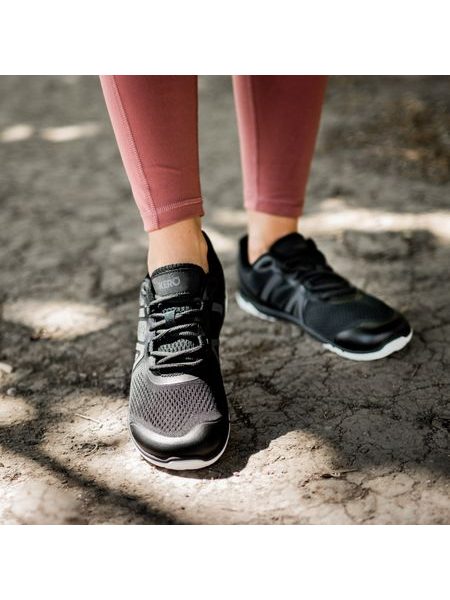 XERO SHOES HFS II Black | Dámské sportovní barefoot tenisky