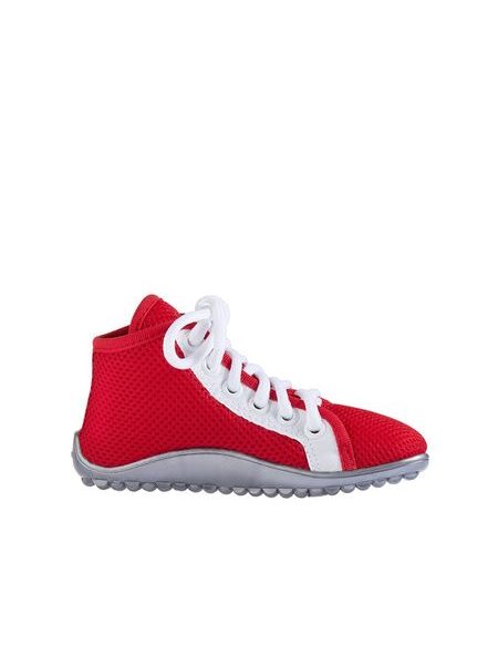 Kinder-Barfußsneaker LEGUANO LEGUANITO AKTIV PLUS Rot